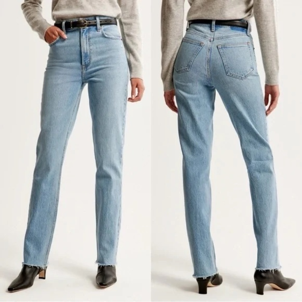 Abercrombie & Fitch The 90s Straight Ultra High Rise Jeans : 26/2